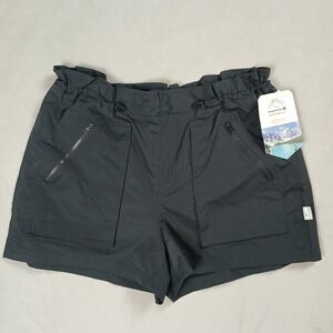NWT Mountain And Isles Women's Shorts Size Large Black Outdoors Activewear